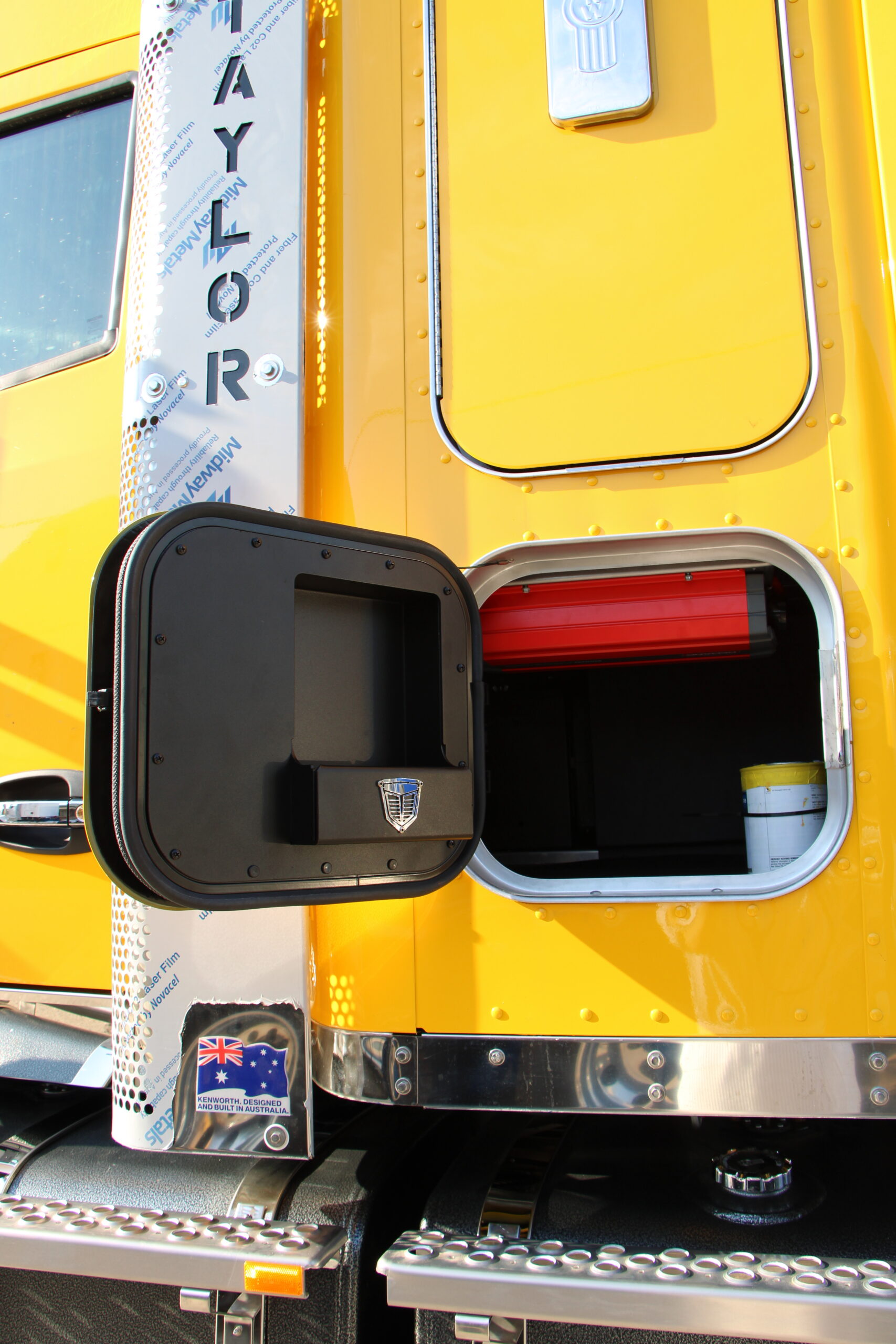 Kenworth Toolbox Door Pocket | Armoury Group - IMG 5536